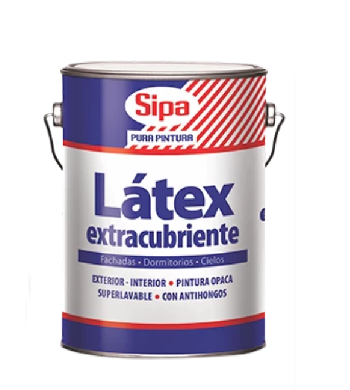 Látex Extracubriente Blanco SIPA Galón